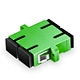 SC Duplex fiber optic adapter is used to mate with the SC fiber optic connector. The adapter has been tested to the Bellcore-326 standards.